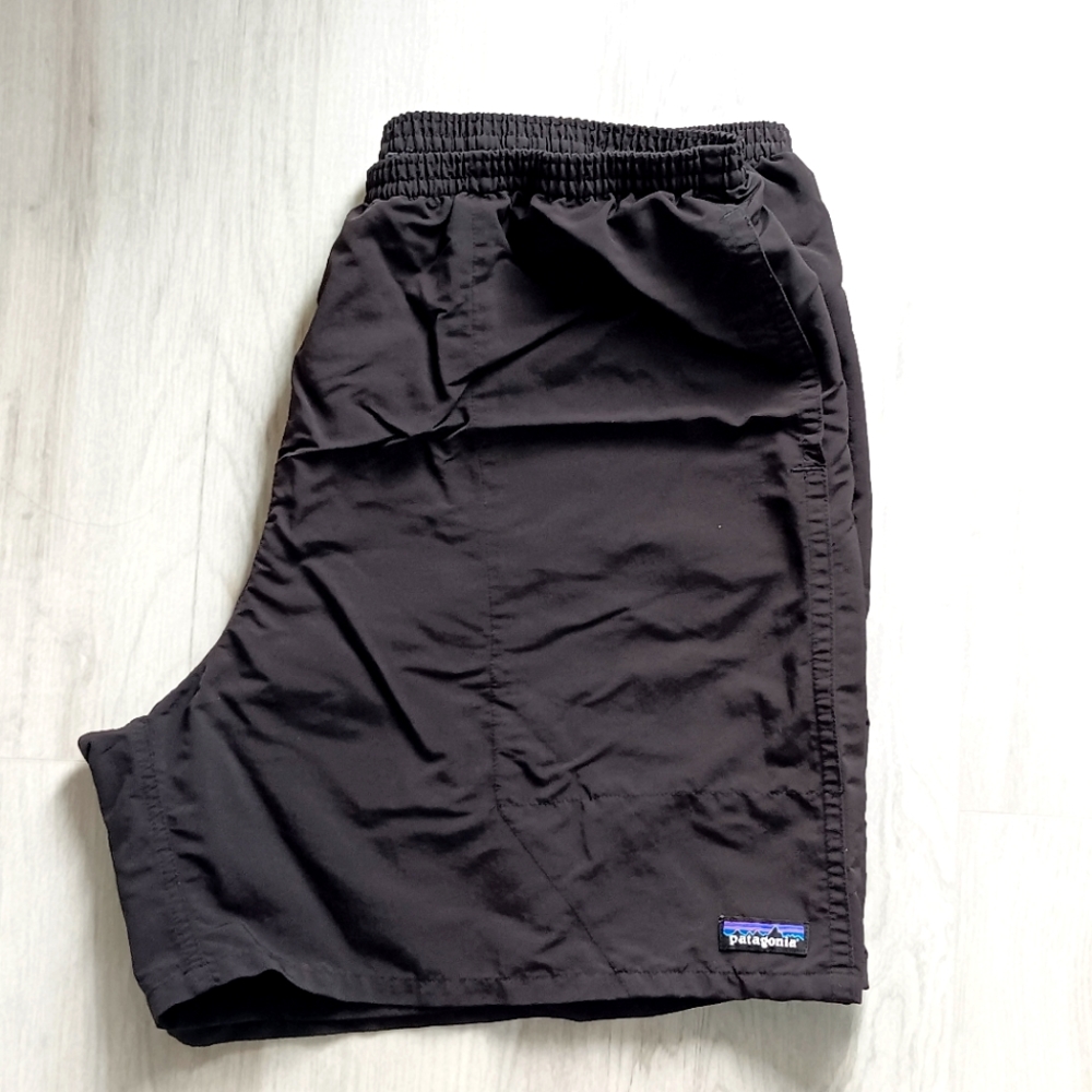 Patagonia Casual Shorts Pockets Drawstring Black XXL